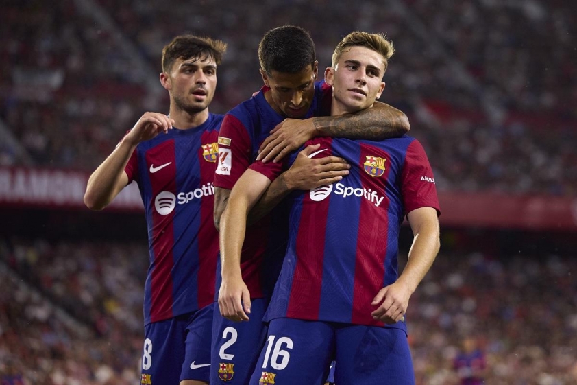 Fermin Lopez là tài năng sáng giá của Barcelona. (Ảnh: MARCA)