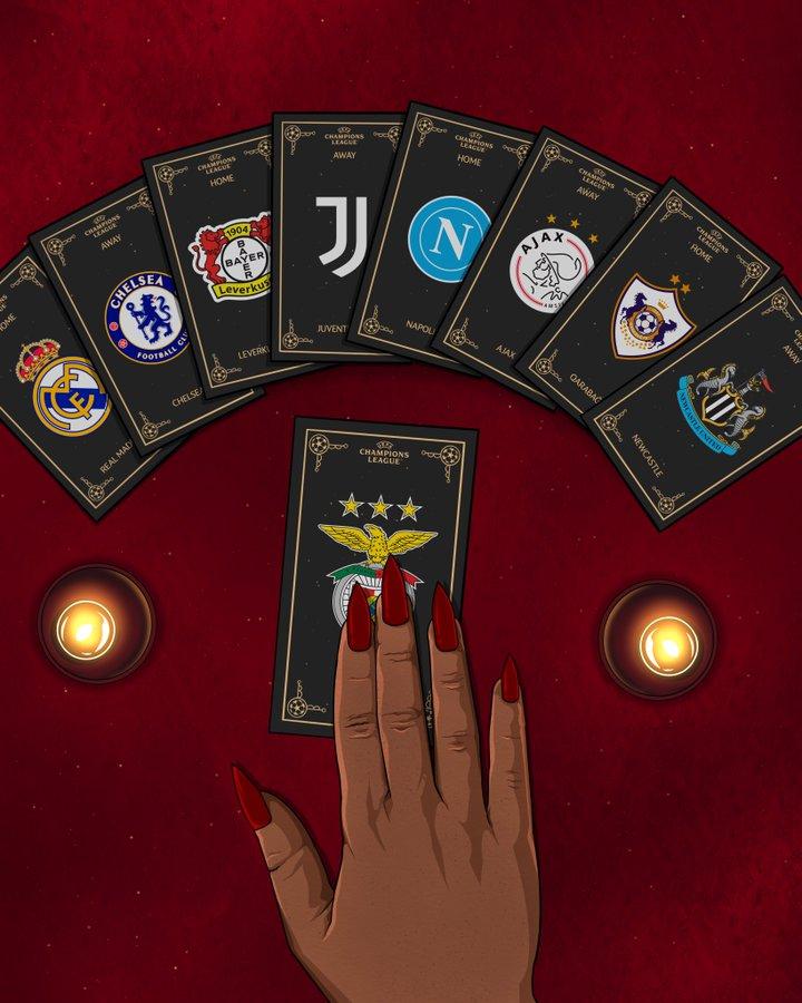 CLB kém may mắn nhất Champions League 2025/26 5 Bảng đấu của Benfica. (Ảnh: X @SLBenfica)