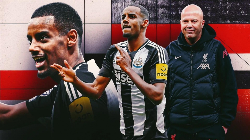 Isak sẽ là sự bổ sung lý tưởng cho việc xây dựng hàng công của hlv Arne Slot. (Ảnh: Goal.com)
