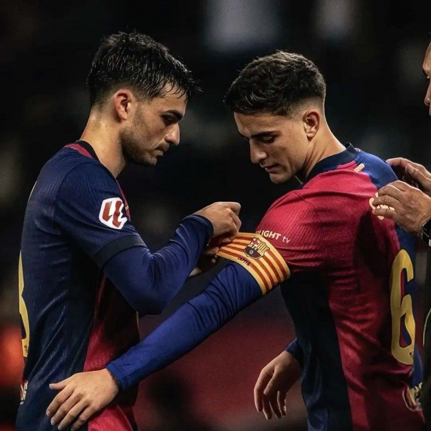 Barcelona lo lắng trước chấn thương của thần đồng Tây Ban Nha 7 Cặp tiền vệ tài năng của Barcelona. (Ảnh: X @diasp8dri)