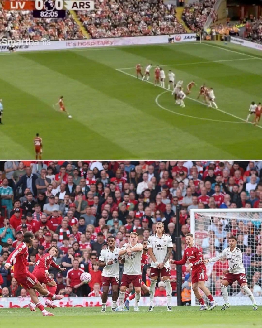 Szoboszlai ghi bàn đẹp mắt giúp Liverpool thắng Arsenal @DaveOCKOP