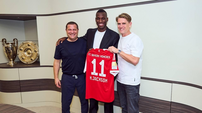 Nicolas Jackson sẽ mặc áo số 11 tại Bayern Munich (Ảnh: Bayern Munich).