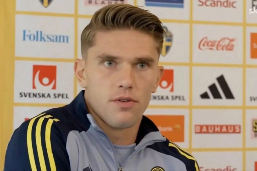 Gyokeres lên tiếng bảo vệ Isak (Ảnh: Sky Sports).