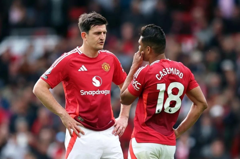 4 cầu thủ MU sắp hết hợp đồng vào năm 2026 4 Harry Maguire và Casemiro đều có thể ra đi mà không mất gì vào mùa hè tới. (Ảnh: Mirror)