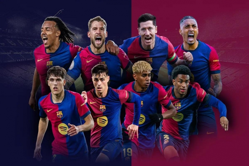Barcelona đang sở hữu một dàn cầu thủ cực kỳ tài năng và sáng giá. (Ảnh: FCB)