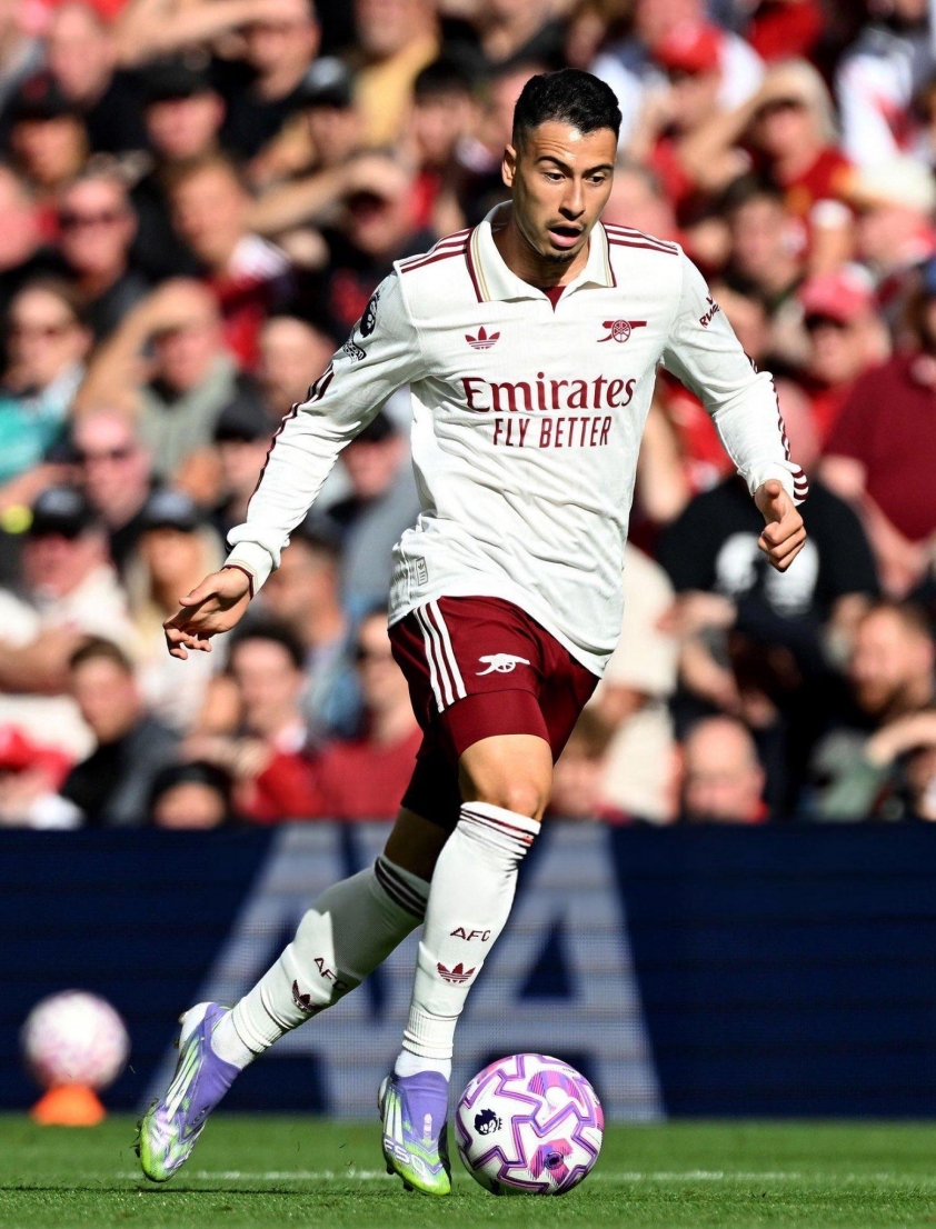 Martinelli không còn được ưu tiên tại Arsenal. (Ảnh: Nền tảng X)