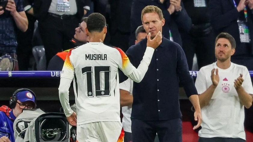 Musiala giữ vai trò thiết yếu trong chiến thuật của đội tuyển Đức. (Ảnh: Football365)