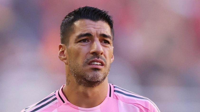 Trong trường hợp xấu nhất, Suarez sẽ phải đợi đến năm 2028 mới được tham dự Leagues Cup một lần nữa (Ảnh: BBC).