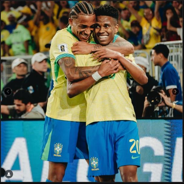 2 ngôi sao không chỉ có màn trình diễn ấn tượng Chelsea mà cả trên ĐT Brazil. (Ảnh: Instagram)