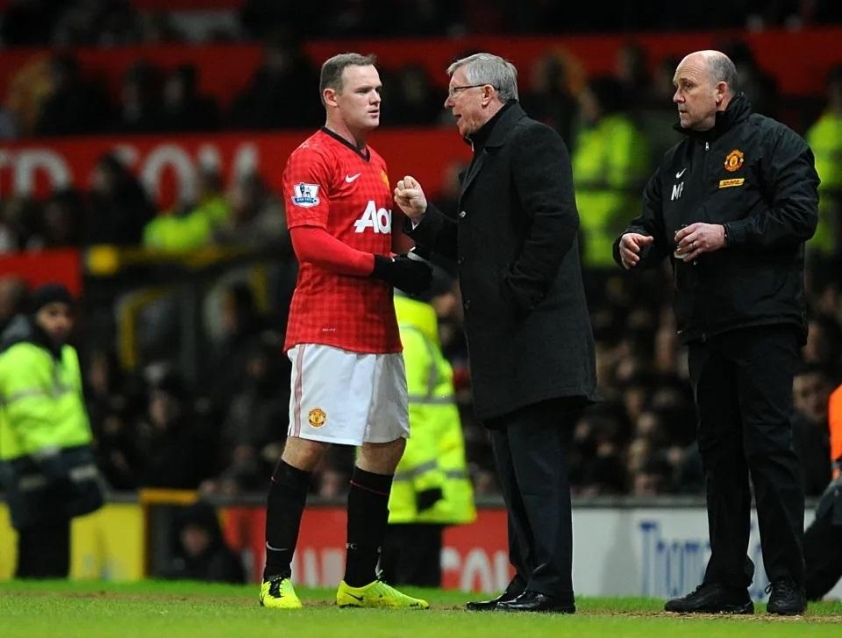 2 thầy trò gắn bó với 1 thời kỳ hoàng kim của Man Utd. (Ảnh: The Sun)