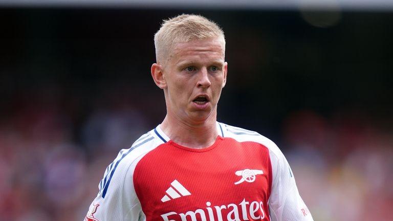 Oleksandr Zinchenko đã bị yêu cầu nộp khoản tiền lên tới 300.000 Bảng Anh. (Ảnh: Sky Sports)