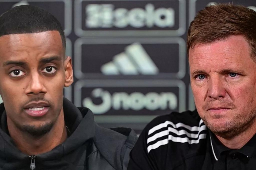 Eddie Howe chia sẻ giao tiếp với Isak trở nên khó khăn hơn ở thời điểm chuyển nhượng
