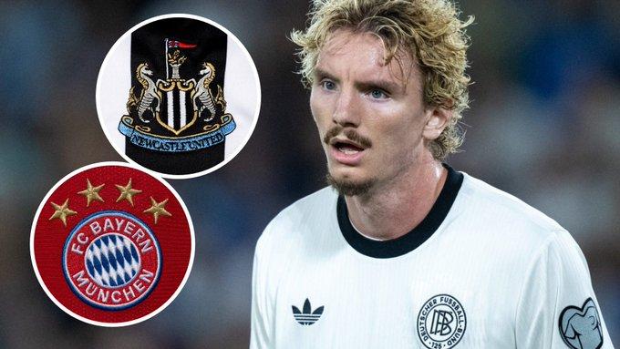 Nick Woltemade là một thương vụ 'hụt' khác của Bayern. (Ảnh: Nền tảng X)
