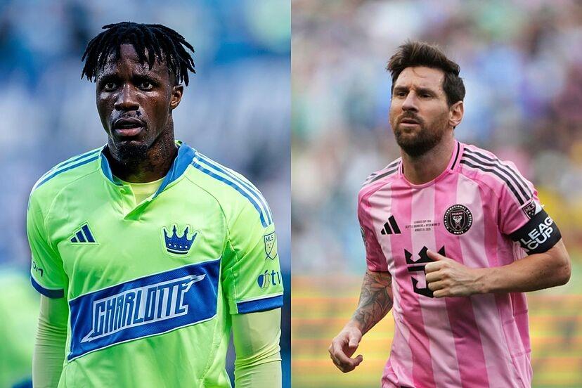 Wilfried Zaha bày tỏ sự tôn trọng cho Messi trước trận đấu Charlotte FC và Inter Miami