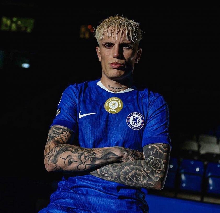 Garnacho là sự bổ sung chất lượng cho hàng công của Chelsea. (Ảnh: Nền tảng X)