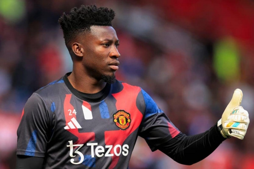 Andre Onana rời Old Trafford với bản hợp đồng cho mượn 1 mùa giải (Ảnh: Football Transfers).