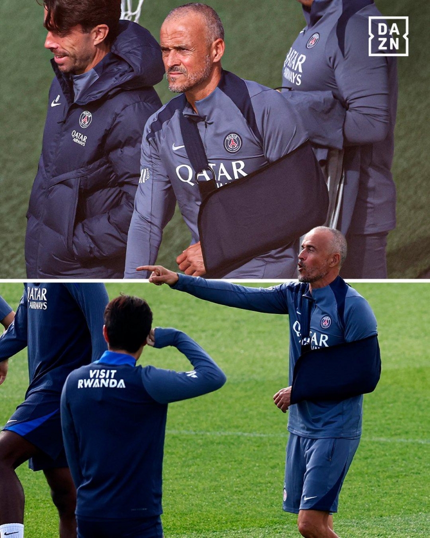 HLV Luis Enrique khẳng định ông đã “sẵn sàng” để trở lại công việc (Ảnh: DAZN).