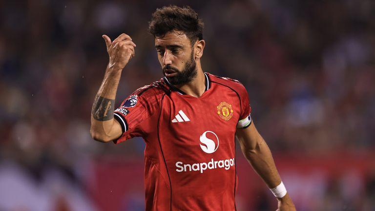 Bruno Fernandes có ngày thi đấu dưới sức - Ảnh: @TouchlineX