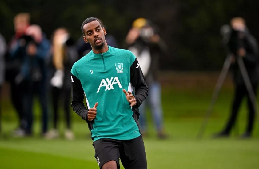 Alexander Isak dự kiến ​​sẽ ra mắt Liverpool trong trận đấu với Atletico Madrid (Ảnh: Liverpool FC)