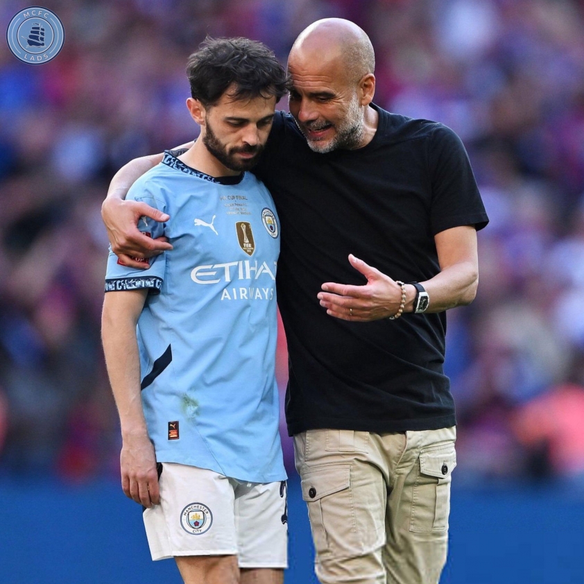 Silva có thể sẽ là cái tên tiếp theo rời Etihad. (Ảnh: Nền tảng X)