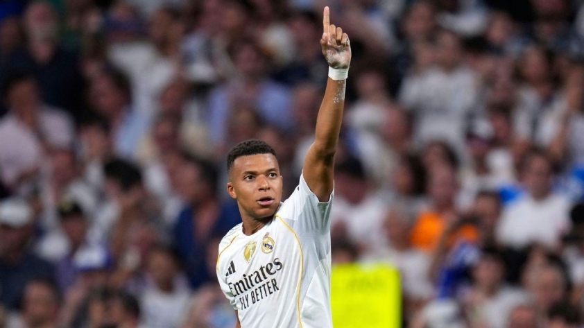 Mbappe đã nhanh chóng ghi tới 50 bàn sau 64 trận trong màu áo Real Madrid