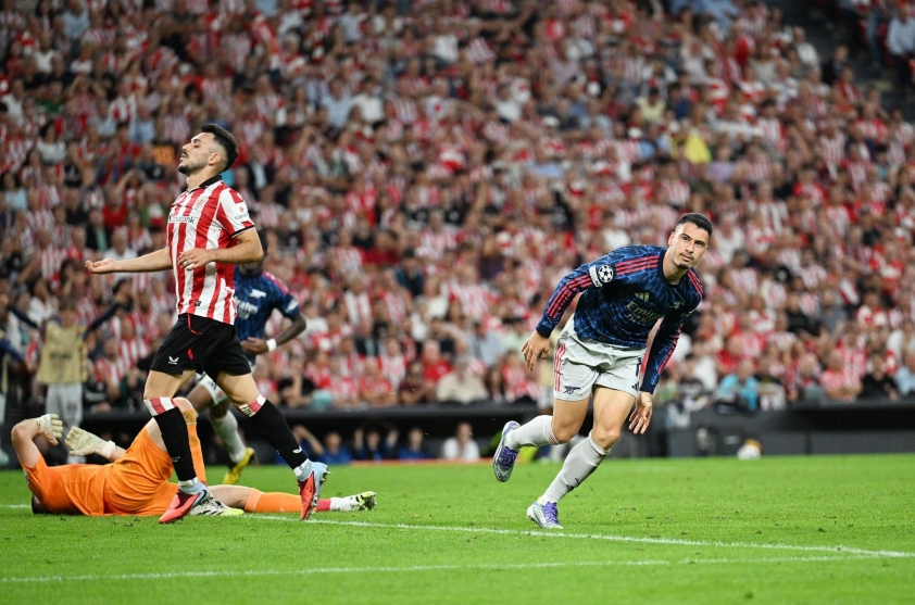Martinelli vào sân ghi bàn và kiến tạo - Ảnh: @Arsenal