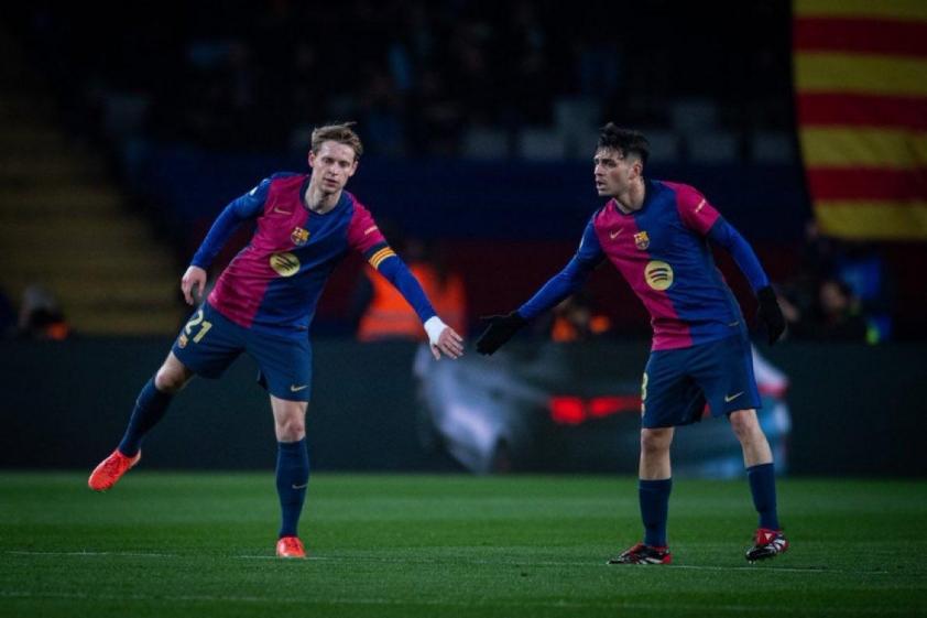 Sự kết hợp mang lại hy vọng cho các CĐV Barca. (Ảnh: Nền tảng X)