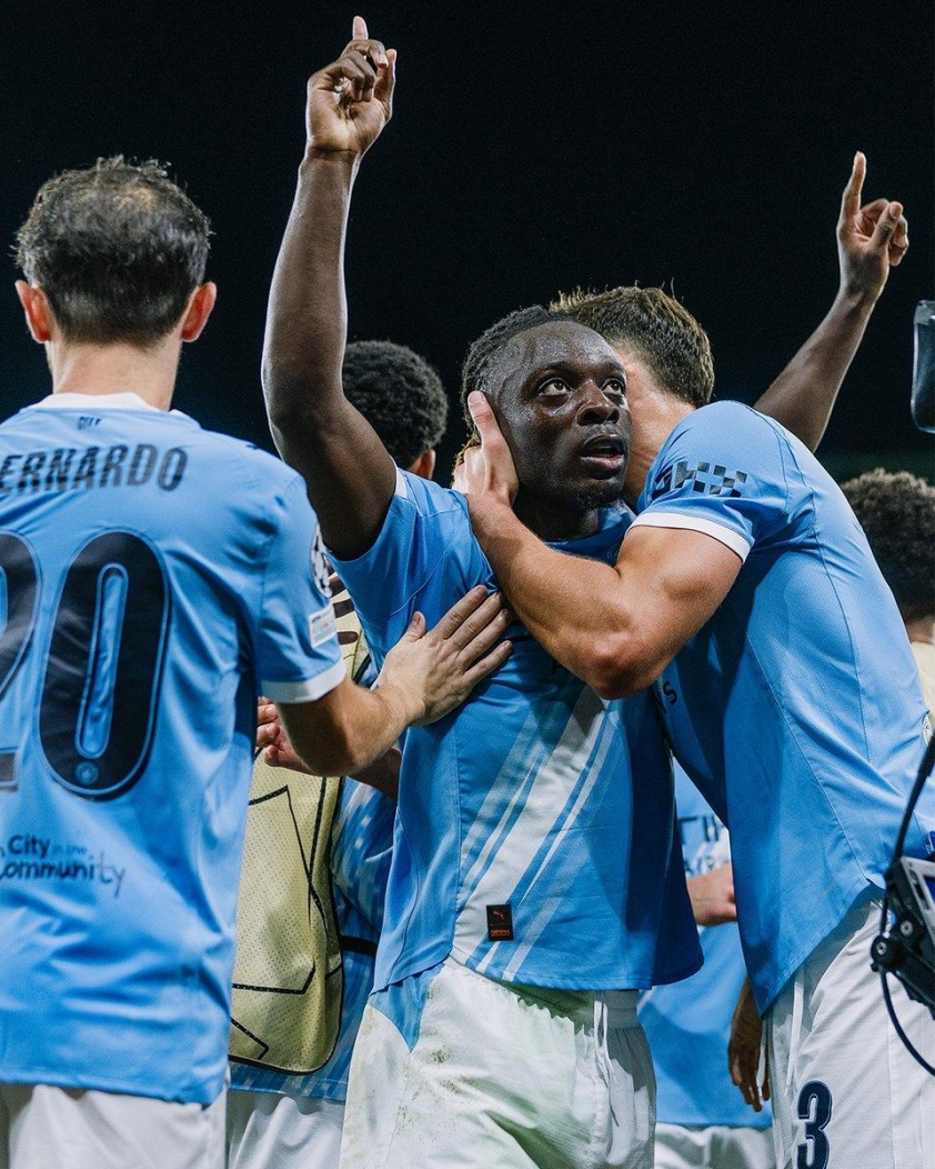 Doku được Sofascore chấm 8,4 điểm, cao nhất bên phía Man City (Ảnh: X).