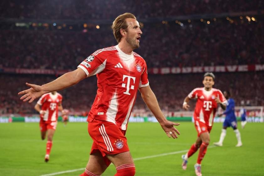 Kane đang có phong độ ấn tượng tại Bayern Munich. (Ảnh: Nền tảng X)