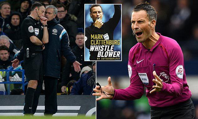 Clattenburg từng tương tác với Mourinho khi 