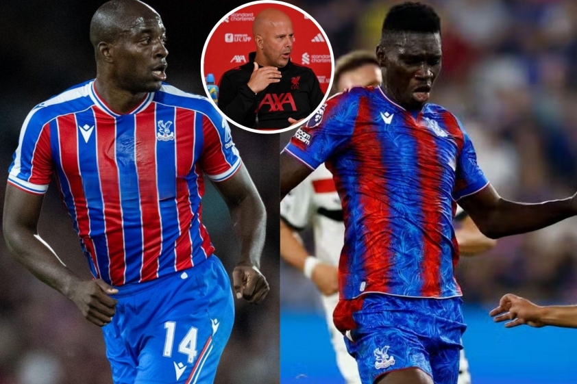 Mateta và Sarr cùng sự kỷ luật của Palace sẵn sàng thách thức Liverpool. (Ảnh: Daily Mail)