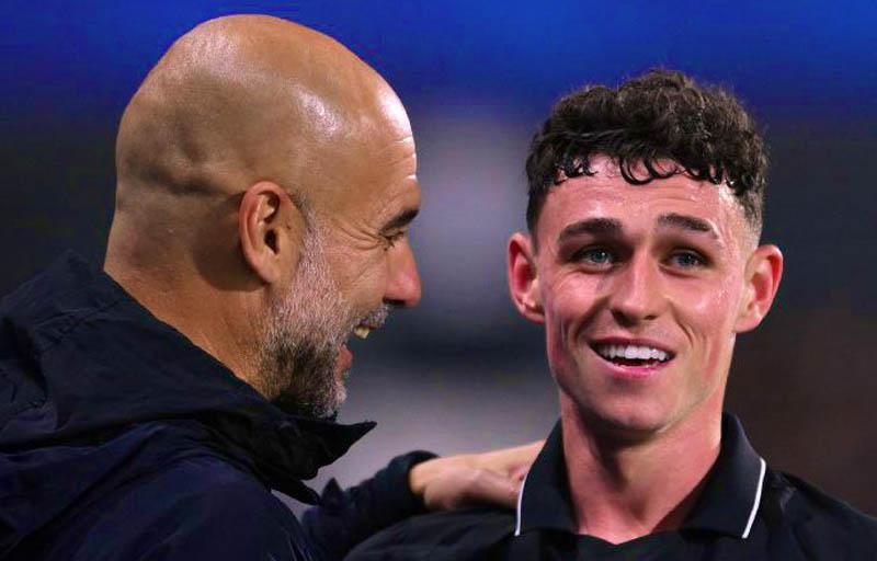 Pep Guardiola vinh danh hậu vệ phải xuất sắc nhất thế giới 5 Foden chơi hay trở lại là tin vui cho Guardiola - Ảnh: @mcfc_lads