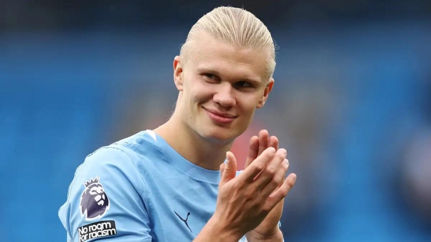 Erling Haaland sắp biến Ronaldo thành một huyền thoại quá khứ 4 Haaland đang cực kỳ khát bàn thắng - Ảnh: @thecityshack