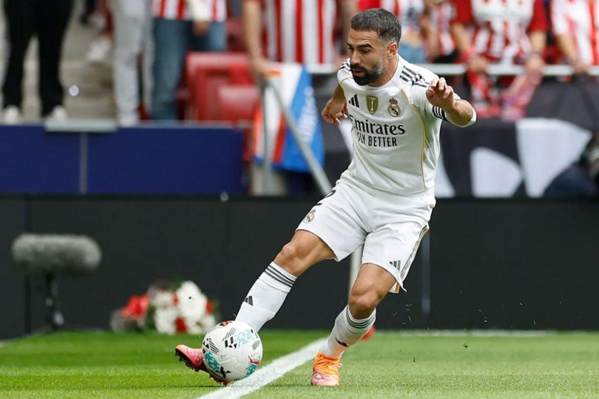Real Madrid chịu khủng hoảng lực lượng sau derby Madrid 5 Carvajal cũng gặp vấn đề với chân phải (Ảnh: CLB).