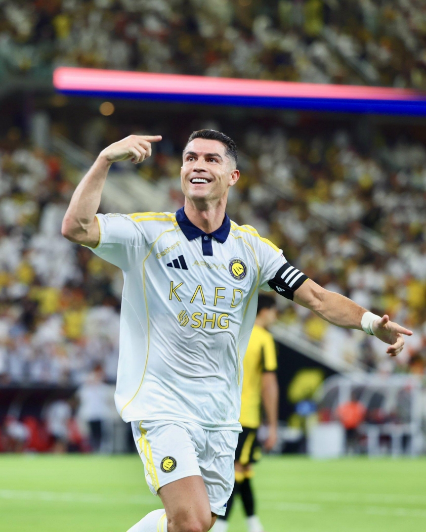 Siêu sao người Bồ đang có phong độ cực cao ở Al Nassr. (Ảnh: Nền tảng X)