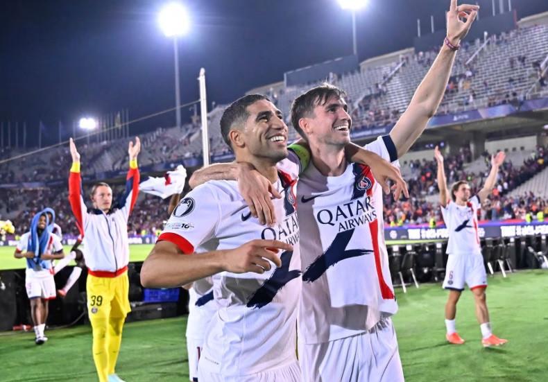 PSG khiến tất cả ngạc nhiên khi thắng Barca ngay trên sân khách - Ảnh: UEFA