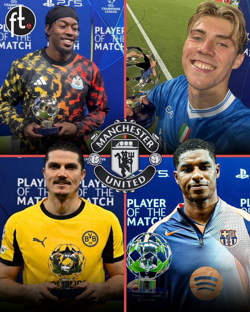 Một loạt cựu cầu thủ MU thi nhau toả sáng ở Champions League. (Ảnh: Football tweet)