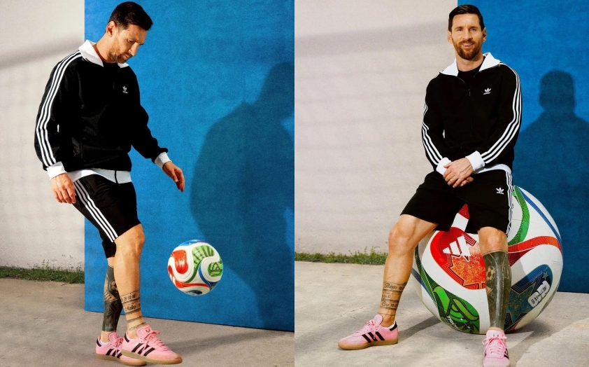 Quả bóng tích hợp công nghệ giúp trọng tài có những quyết định chính xác hơn. (Ảnh: Adidas)