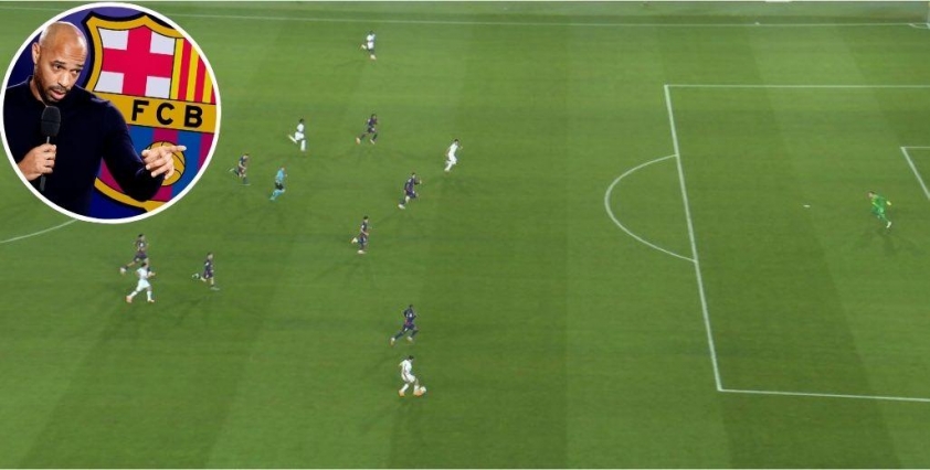 Henry cảnh báo hàng phòng ngự của Barca. (Ảnh: Tribuna)