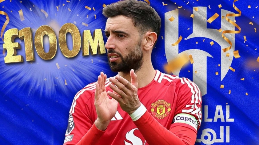 Al-Hilal rất muốn có sự phục vụ của Bruno Fernandes. (Ảnh: The Sun)