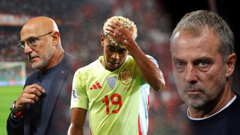 2 HLV lên tiếng về việc sử dụng cầu thủ trẻ xuất sắc nhất thể giới. (Ảnh: beIN SPORTS)
