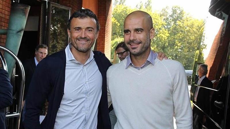 Enrique và Guardiola đang thành công ở PSG và Man City - Ảnh: @Sports