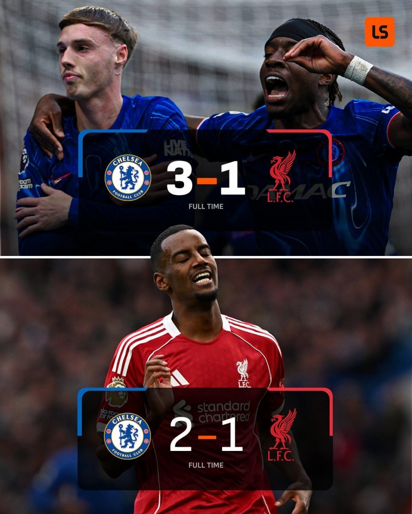 Chelsea hạ Liverpool, HLV tái lập kỳ tích Mourinho sau 11 năm 4 Chelsea đã giành chiến thắng 2 lần liên tiếp trước Liverpool lần đầu tiên kể từ năm 2014 (Ảnh: Livescore).