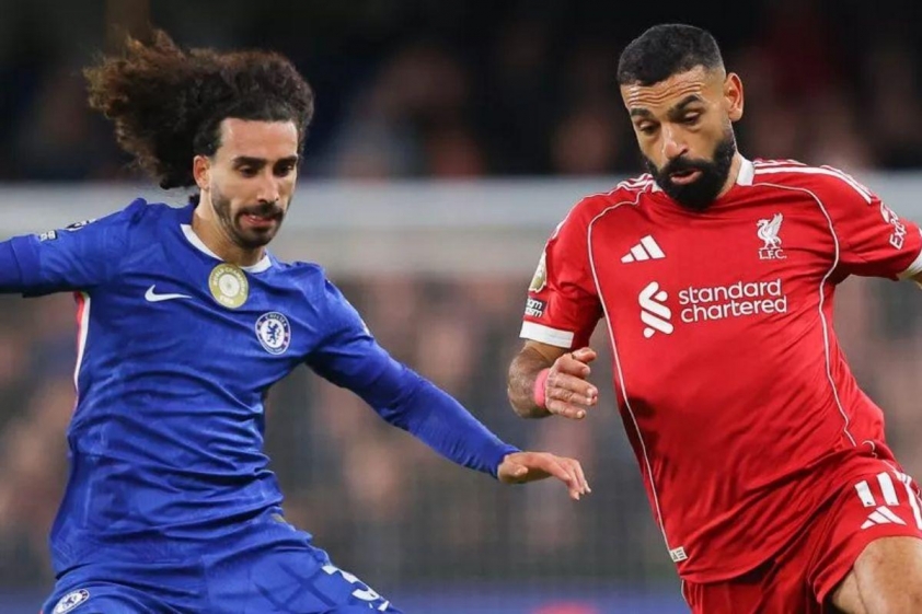 Cucurella tiết lộ HLV Maresca đã chỉ đạo đội tập trung khai thác vị trí của Salah (Ảnh: Liverpool).