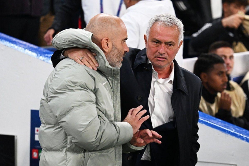 Chelsea hạ Liverpool, HLV tái lập kỳ tích Mourinho sau 11 năm 5 HLV Maresca có dịp đối đầu với HLV Mourinho tại C1 hồi giữa tuần (Ảnh: The Mirror).