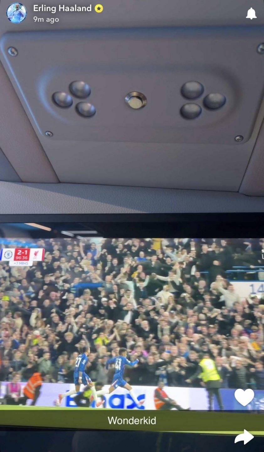 Chia sẻ từ Haaland về tài năng trẻ của Chelsea. (Ảnh: ErlingHaaland)