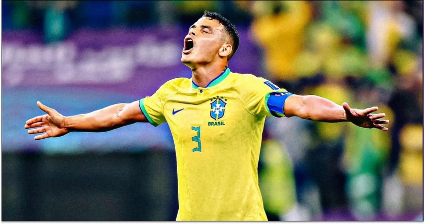Thiago Silva mơ về World Cup 2026 và nhắn gửi Ancelotti 4 Thiago Silva vẫn giữ khát khao World Cup cháy bỏng. (Ảnh: Tribuna)