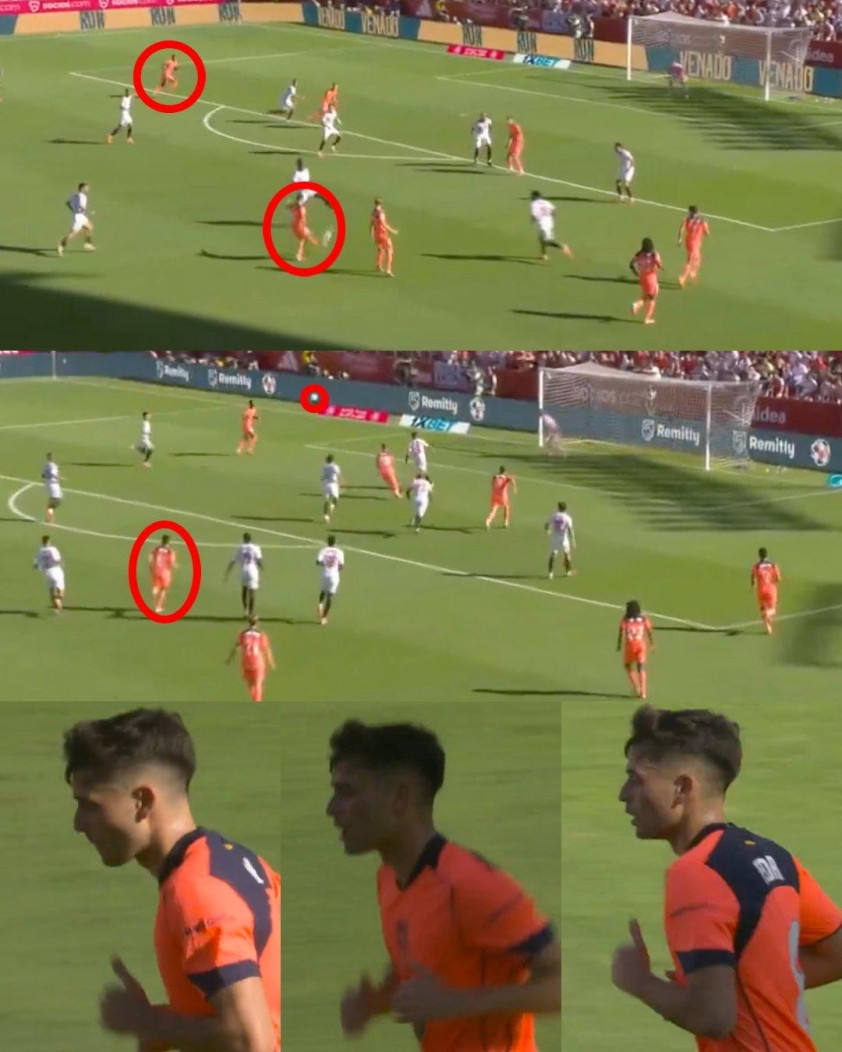 Pedri có 1 kiến tạo để Rashford ghi bàn (Ảnh: X).