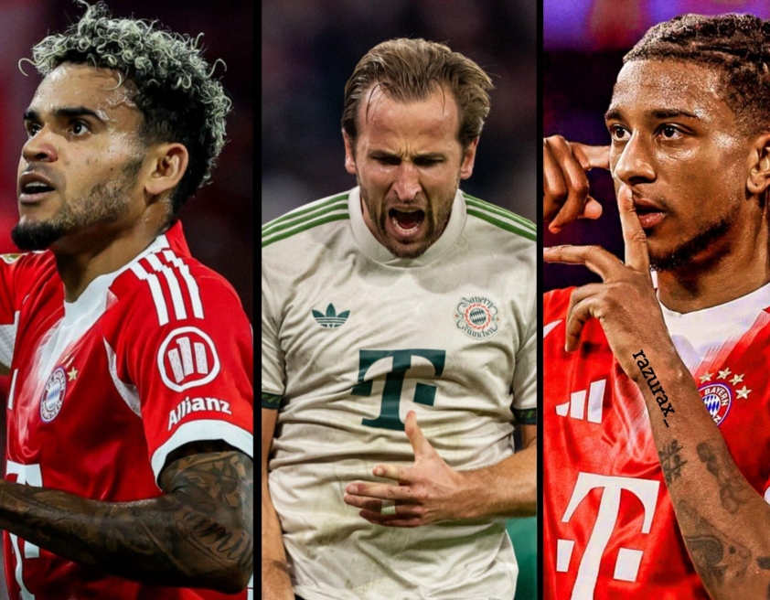 Olise là mảnh ghép quan trọng trong hàng công của Bayern. (Ảnh: razurax_)