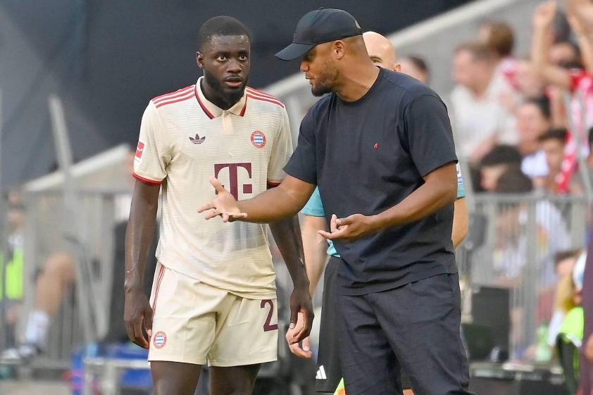 Upamecano có thể rời Bayern vào mùa hè 2026. (Ảnh: Bayern and Germany)